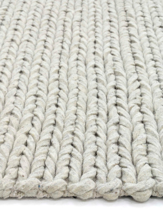 Vloerkleed Kabel Licht Grijs