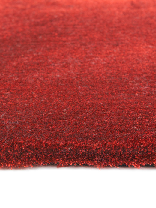 Vloerkleed MOMO Rugs Naturais Smooth Dark Red