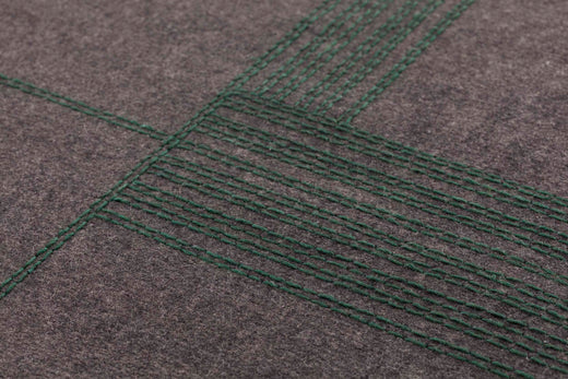 Vloerkleed GAN Oryza Green