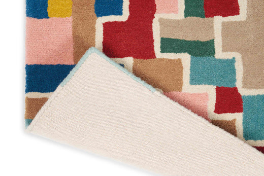 Laagpolig vloerkleed Brink en Campman Estella Tetris 89605