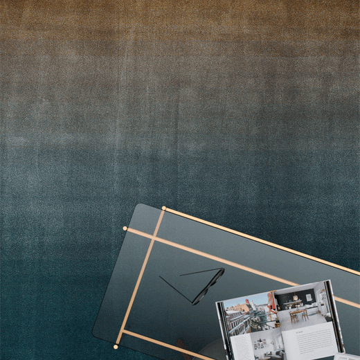 Ferreira de Sa Gradient Blueish Gold