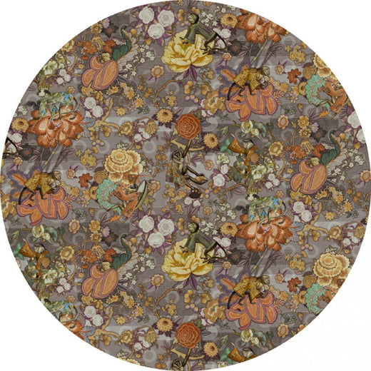 Laagpolig vloerkleed Moooi Carpets Rendezvous Tokyo Blue Cashmere