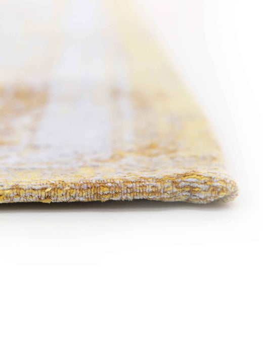 Vloerkleed Louis de Poortere Fading World Collection Medallion 9062 Grey Yellow