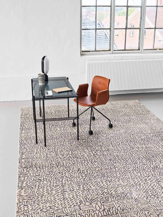 Laagpolig vloerkleed MOMO Rugs Damask AL-450-B-1-B-14-HB-35