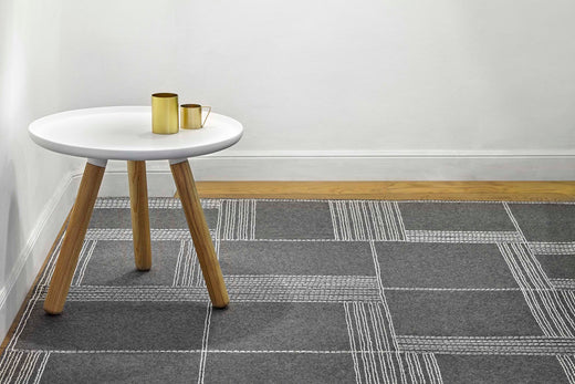 Vloerkleed GAN Oryza White