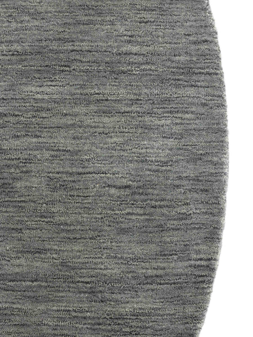 Vloerkleed MOMO Rugs Panorama Uni Rond Dark Grey
