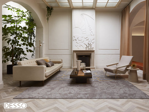 Laagpolig vloerkleed Desso Art Deco 9522 (GEFESTONNEERD)