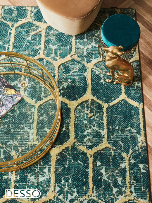 Laagpolig vloerkleed Desso Art Deco 7844 (GEFESTONNEERD)