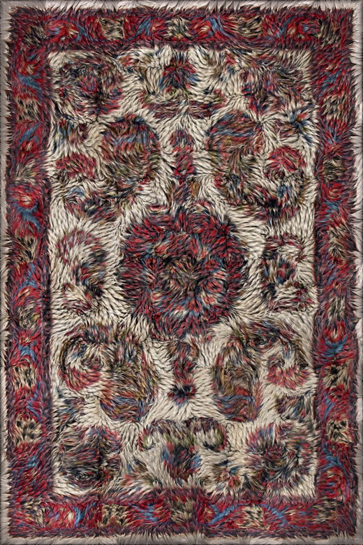 Laagpolig vloerkleed Moooi Carpets Heriz