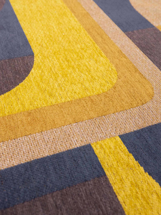 Vloerkleed Louis de Poortere Module Nuance Yellow Meyer 9210