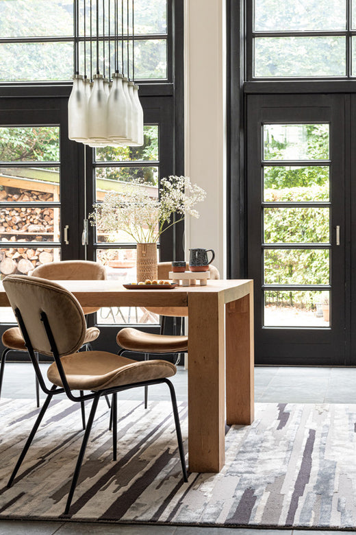 Laagpolig vloerkleed De Munk Carpets Genova 01