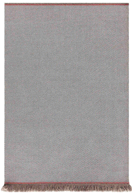 Vloerkleed GAN Garden Layers Diagonal Almond Blue