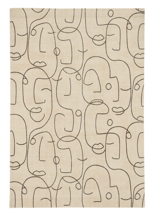 Vloerkleed Scion Epsilon Charcoal 23801