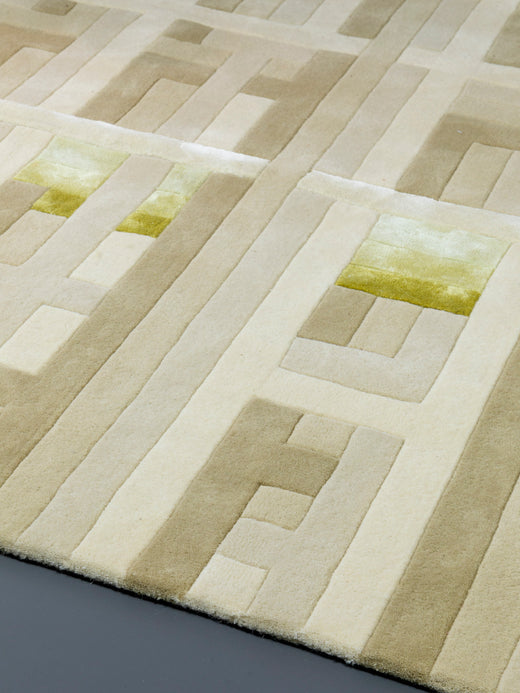 MOMO Rugs Designer Marie-Gon Ministeck Lime Hint
