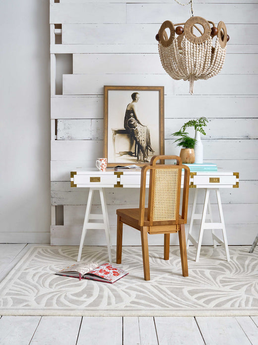 Laagpolig vloerkleed Florence Broadhurst Japanese Fans 39301