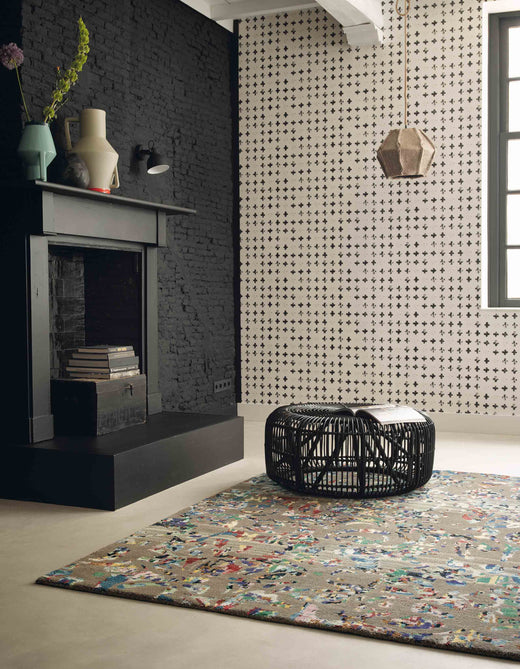 Laagpolig vloerkleed Brink en Campman Yeti Avalanche 51804