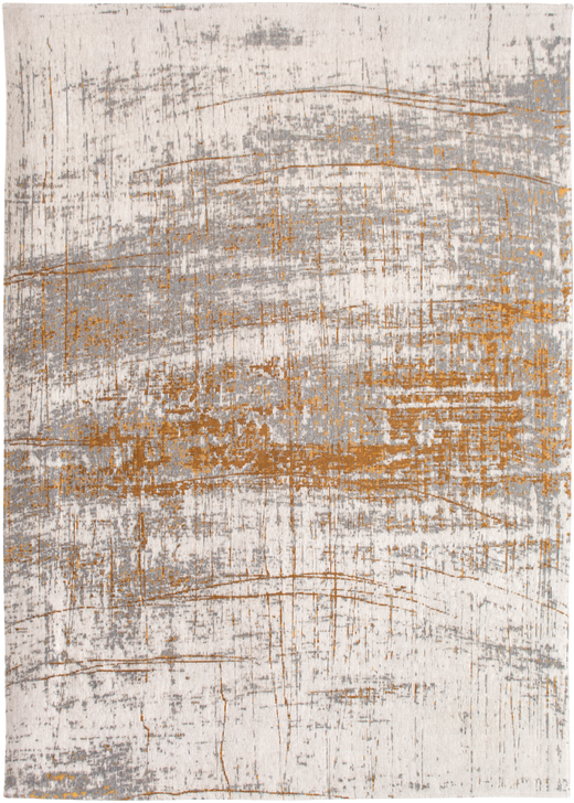 Laagpolig vloerkleed Louis de Poortere 8419 Mad Men Columbus Gold