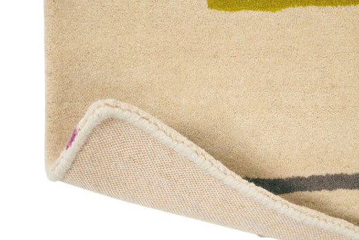 Laagpolig vloerkleed Harlequin Zeal Berry 43005