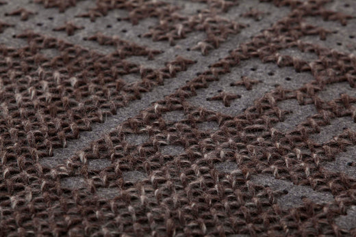 Vloerkleed GAN Canevas Abstract Charcoal