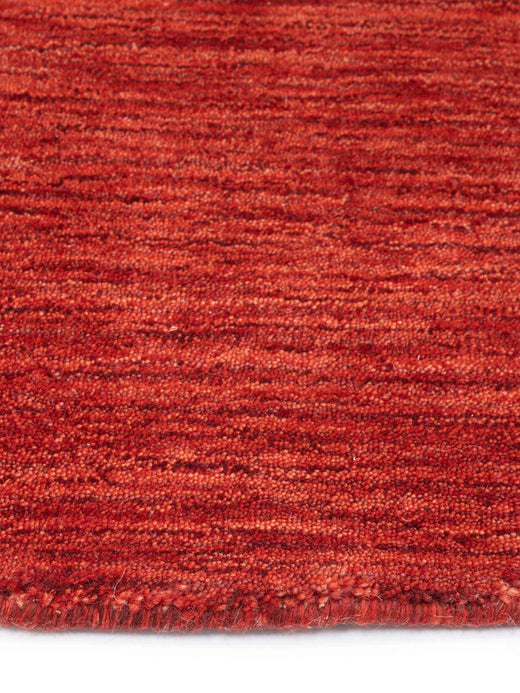 Vloerkleed MOMO Rugs Panorama Uni Rond Red