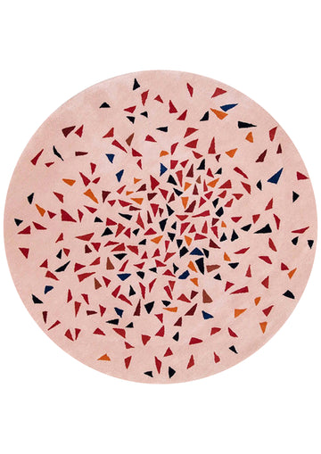 Rond vloerkleed Claire Gaudion Albecq Round