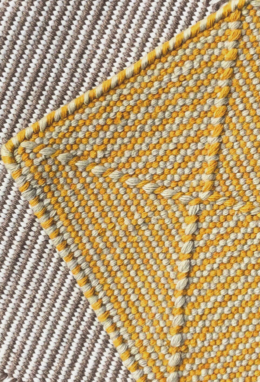 Laagpolig vloerkleed Claire Gaudion Zala Flax