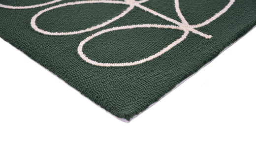 Vloerkleed Orla Kiely Linear Stem Jade Outdoor 460507