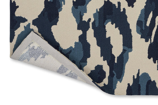 Sanderson Kasuri Indigo outdoor 446208