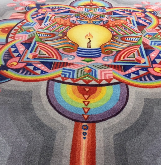 Laagpolig vloerkleed Moooi Carpets Matchbulb