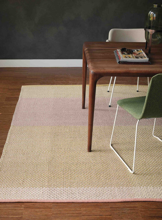 Laagpolig vloerkleed Ted Baker Check Neutral 56402