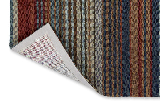 Harlequin Spectro Stripes-Teal/Sedonia/Rust outdoor 442103