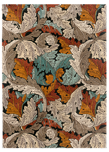 Vloerkleed Morris & Co Acanthus Forest 126900