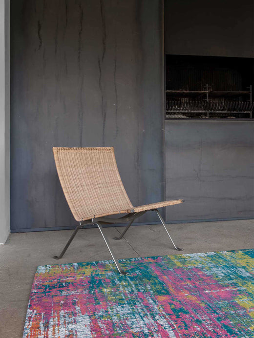 Vloerkleed Louis de Poortere Streaks Atlantic 9214 Jefferson