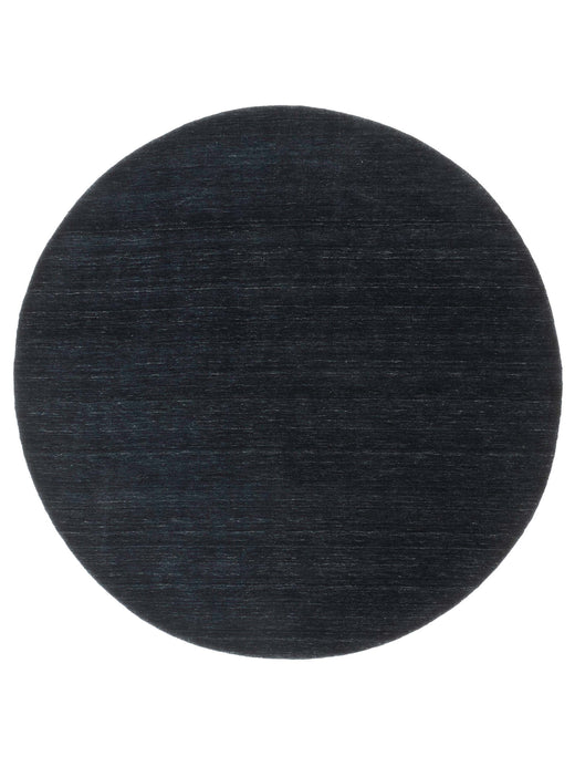 Vloerkleed MOMO Rugs Panorama Uni Rond Black