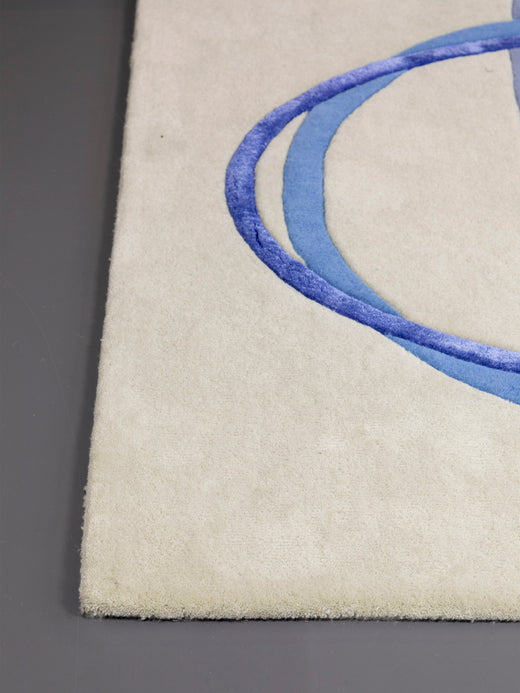 MOMO Rugs Designer Marie-Gon Sphere Cobalt