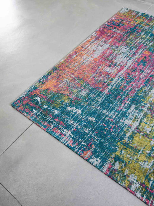 Vloerkleed Louis de Poortere Streaks Atlantic 9214 Jefferson