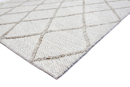 Laagpolig vloerkleed Katherine Carnaby Coast Diamond CD02 Cream