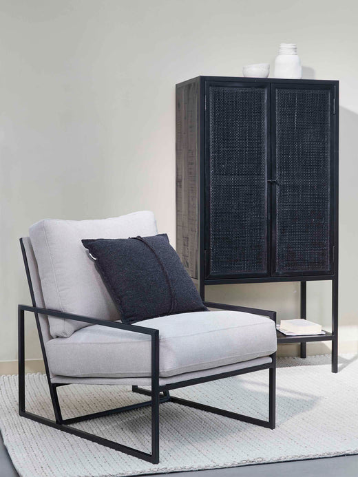 Vloerkleed Kabel Licht beige